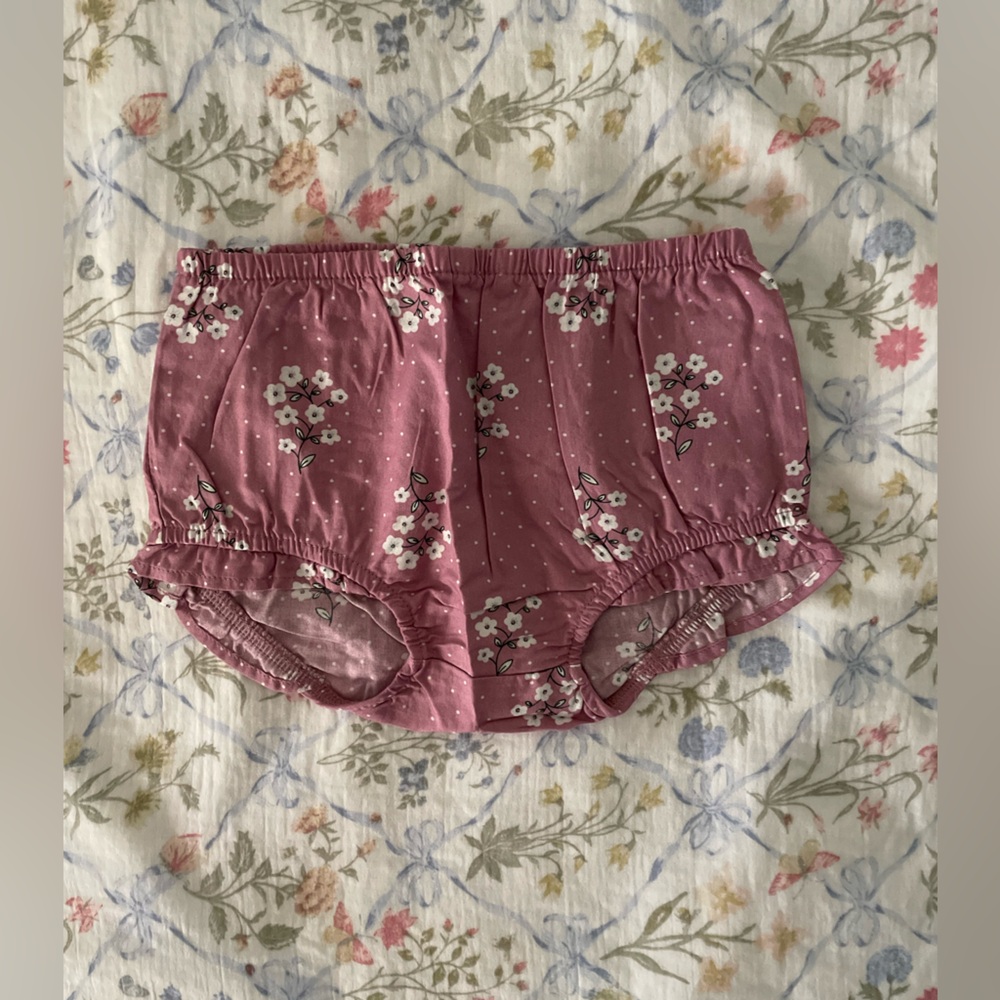 NEW baby girl Carter’s 3-piece floral outfit set size 18 m and 24 m mauve pink - Picture 9 of 16